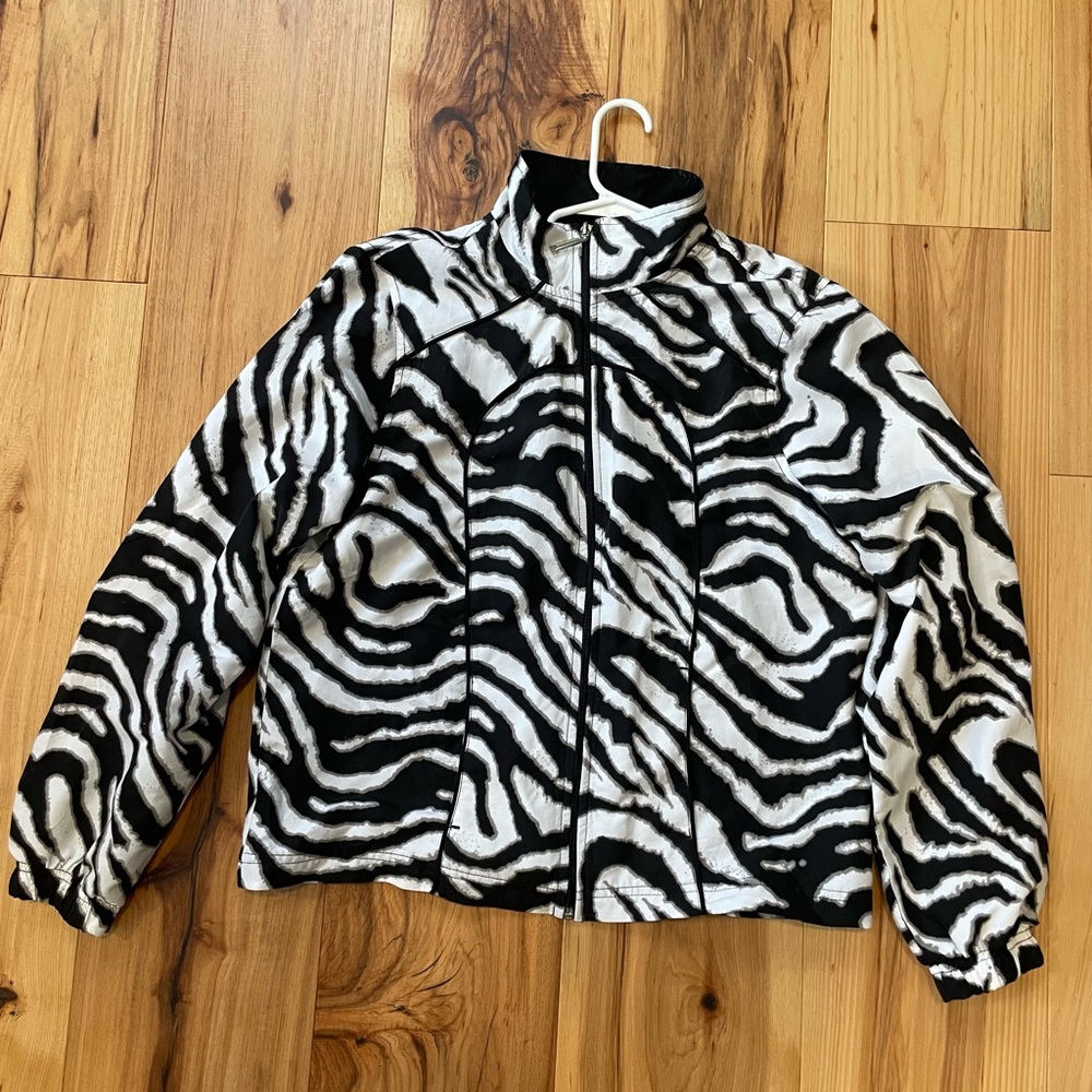 Zebra Print light weight Jacket